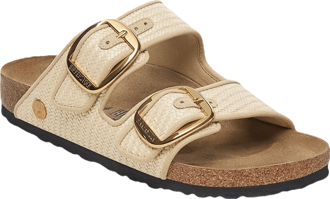Women's Arizona Big Buckle Raffia Sandals