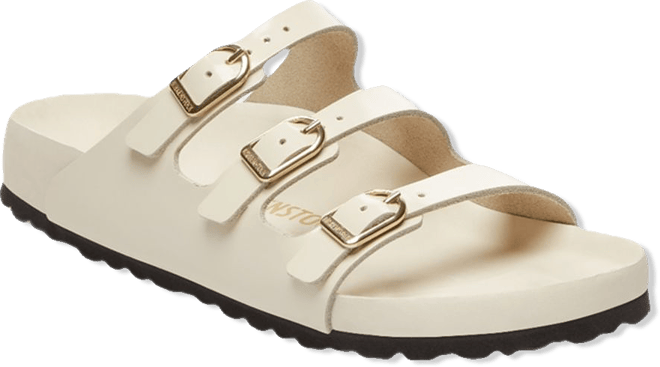 【関税&送料込】Birkenstock Slide Florida Dbuckle Exquisite Sandali Birkenstock Florida Dbuckle Exquisite Shine Black