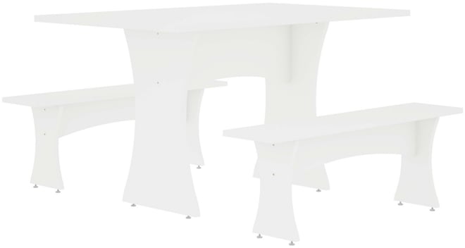 Coney 3-Pc. Mid-Century Modern Dining Set