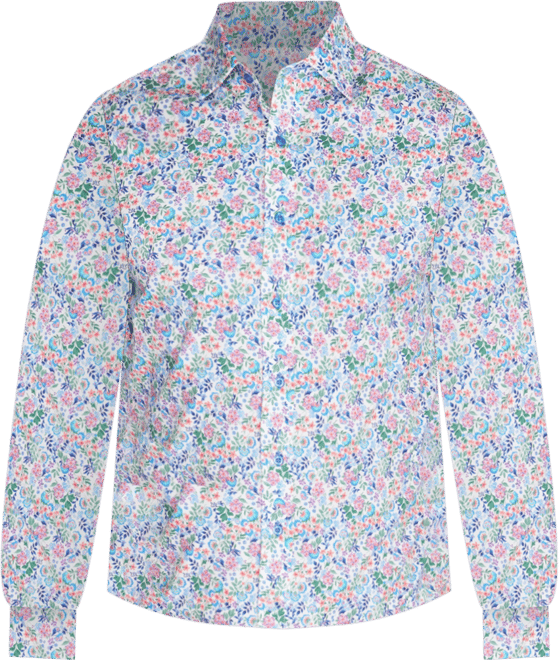 Men's Botanical Floral Dress Shirt