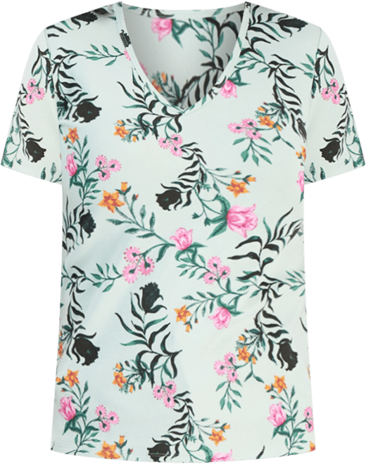 売れ筋商品|||スタイルアンドコー カットソー トップス レディース Women's Printed Short-Sleeve V-Neck Top, Exclusively at Macy's Bright White Combo Style & Co Women's Printed V-Neck Short-Sleeve Top