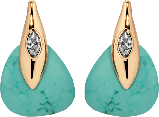 Turquoise Solstice Drop Earrings