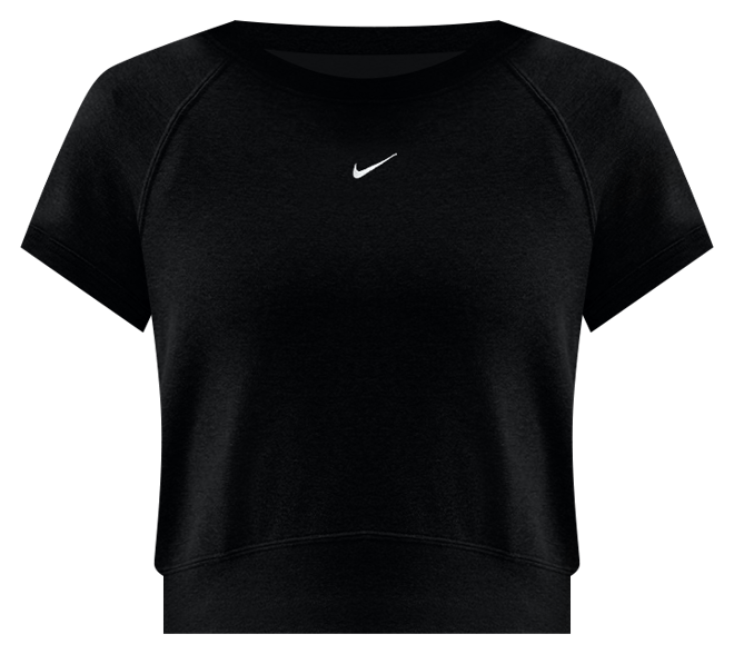 나이키 스포츠웨어 칠 테리 여성 반팔 프렌치 테리 탑