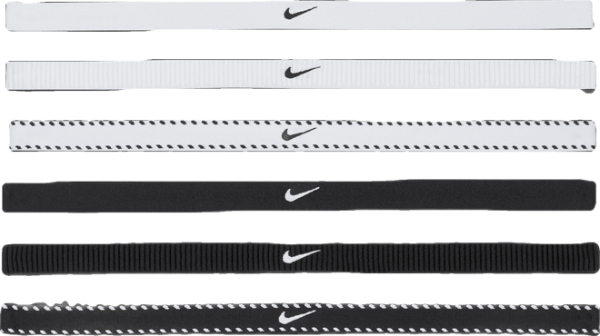 Nike Flex Cintas para el pelo (Paquete de 6)