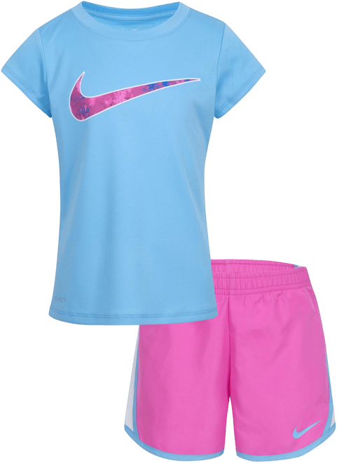 Nike Dunk Low "White/Med Soft Pink" Preschool Girls' Shoe