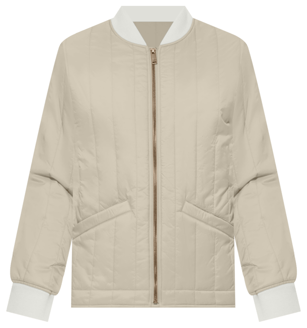 Men's Quilted Bomber Jacket