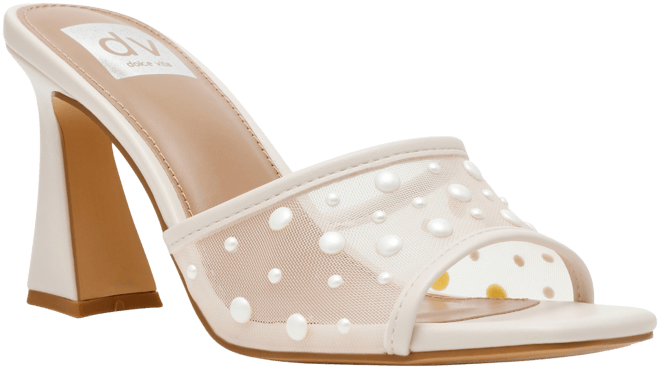 Women's Yossi Pearl Mesh Slide Dress Sandals