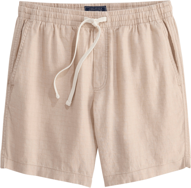 7 Inch Surfside Pull-On Linen Shorts