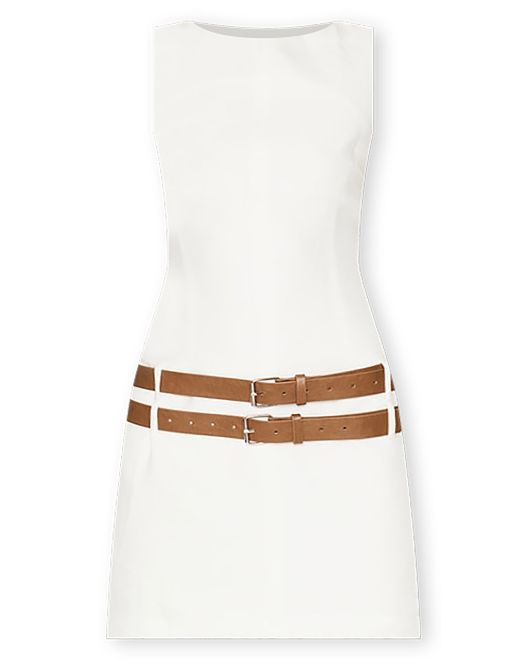 x REVOLVE Ethereal Buckle Mini Dress