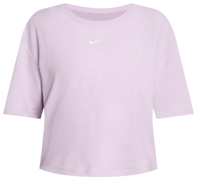 Nike One Relaxed Older Kids' (Girls') Dri-FIT Short-Sleeve Top