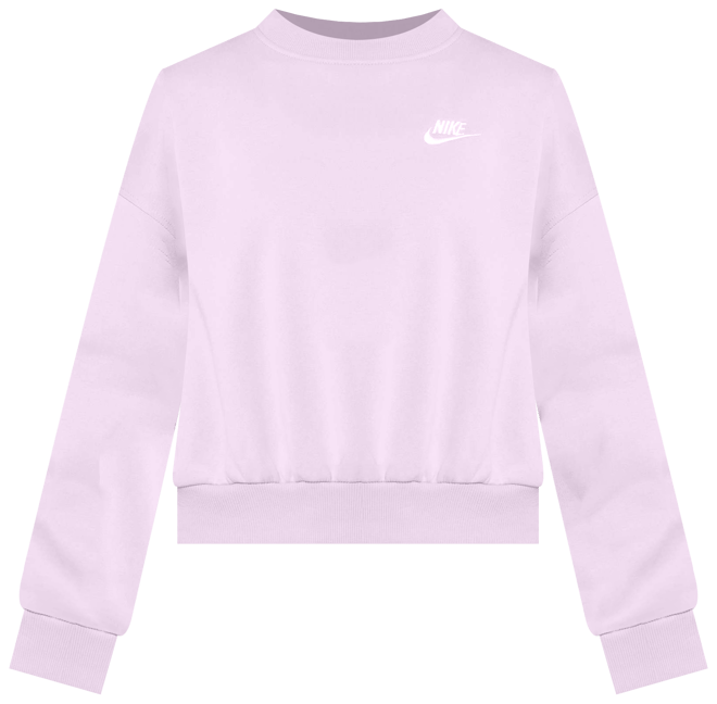 Nike Sportswear Club Fleece Girls' Boxy Crew-Neck Sweatshirt