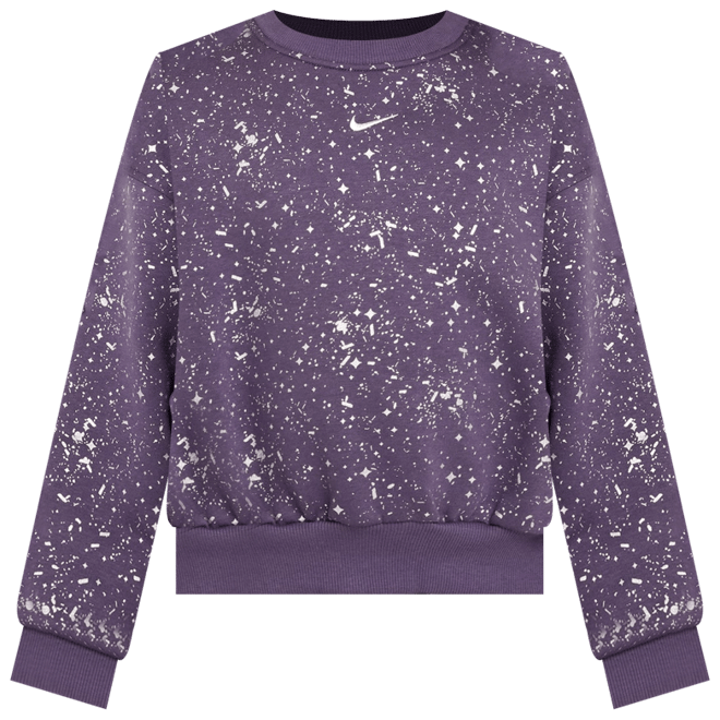 Nike Sportswear Club Fleece Sweatshirt med rund hals til større børn (piger)