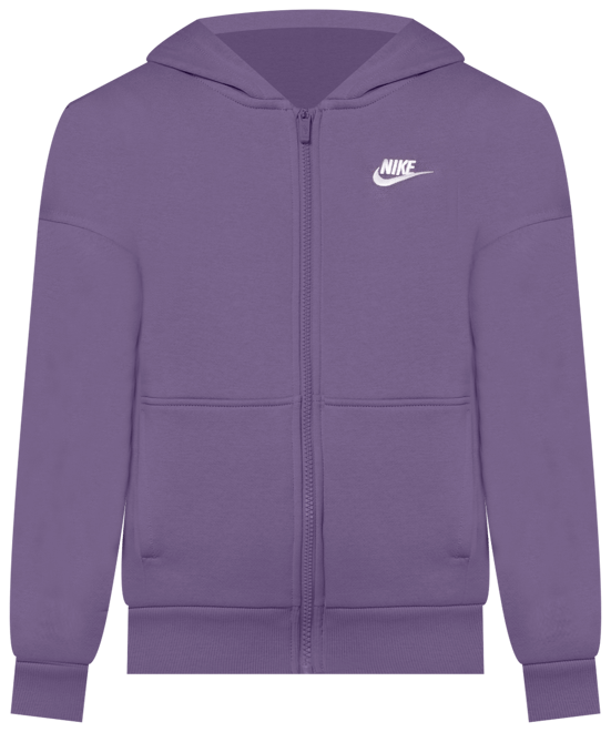 Nike Sportswear Club Fleece Ekstra stor hettejakke til store barn