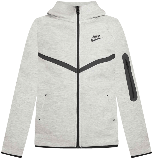 Nike Sportswear Tech Fleece Tam Boy Fermuarlı Genç Çocuk Kapüşonlu Üstü (Geniş Beden)