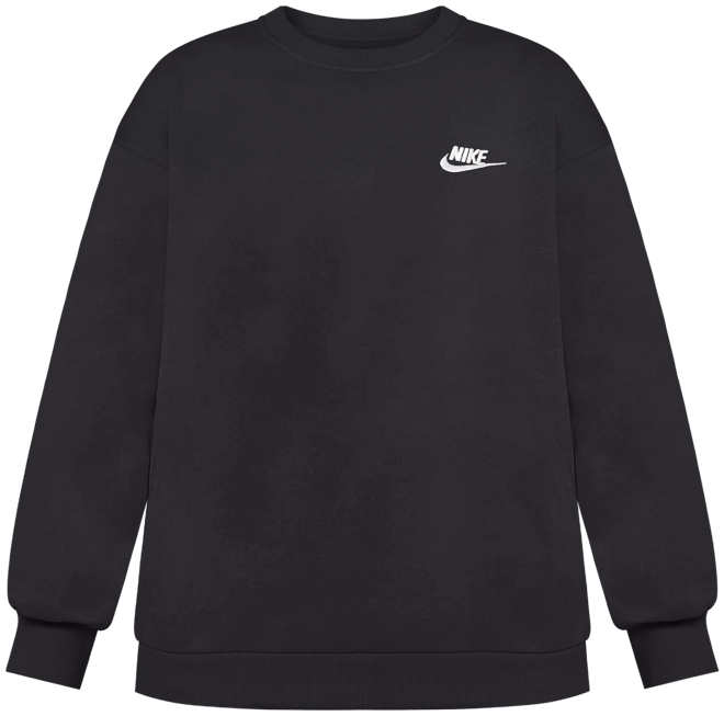 Nike Sportswear Club Fleece Big Kids' Oversized Sweatshirt (Extended Size)
