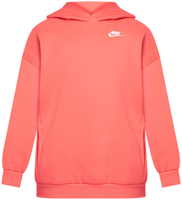 Nike Sportswear Club Fleece Sudadera con gorro sin cierre oversized para niños talla grande