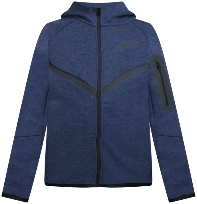 Nike Sportswear Tech Fleece Sudadera con gorro de cierre completo para niños talla grande