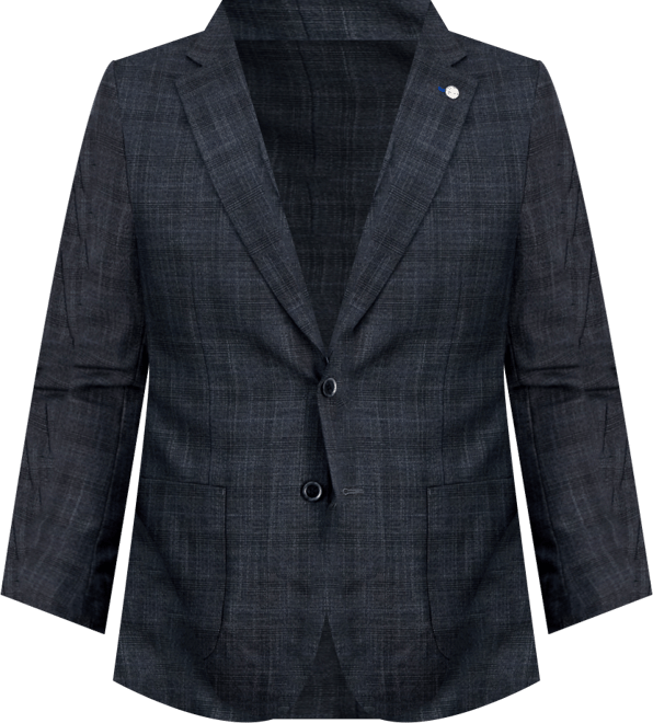 Men's Slim-Fit Plaid Stretch Sport Coat