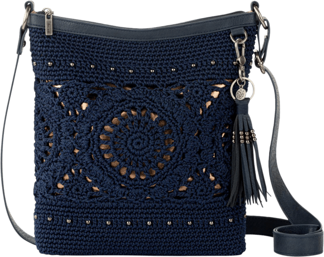 Women's Lucia Crochet Medium Crossbody Bag