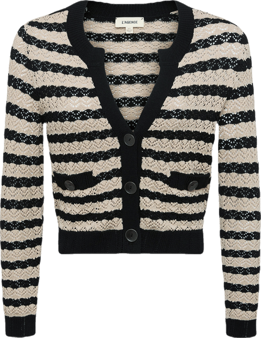 Orla Pointelle Knit Cardigan