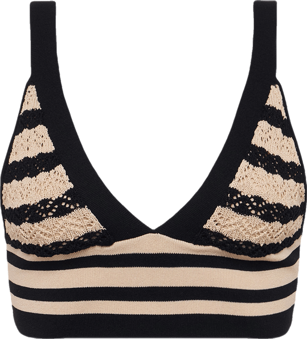 Reverie Pointelle Knit Bralette