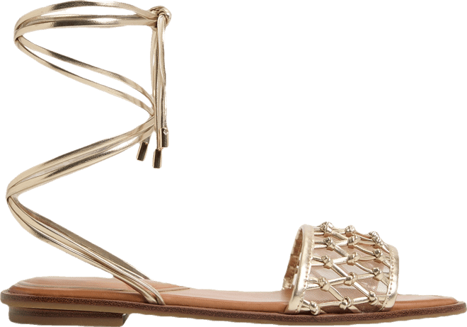 Women's Seazen Lace-Up Ankle-Tie Flat Sandals