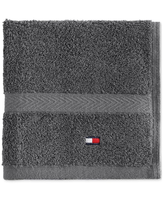 Modern American Solid Cotton Washcloth, 13" x 13"