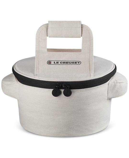 Round Dutch Oven Canvas Tote Bag