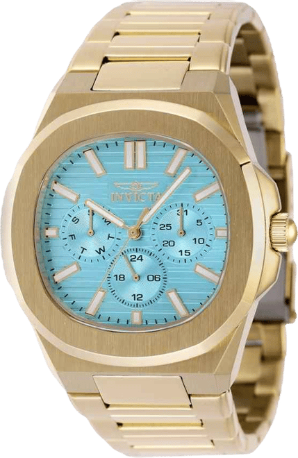Men's 48522 Speedway Quartz Chronograph Light Blue Dial Watch