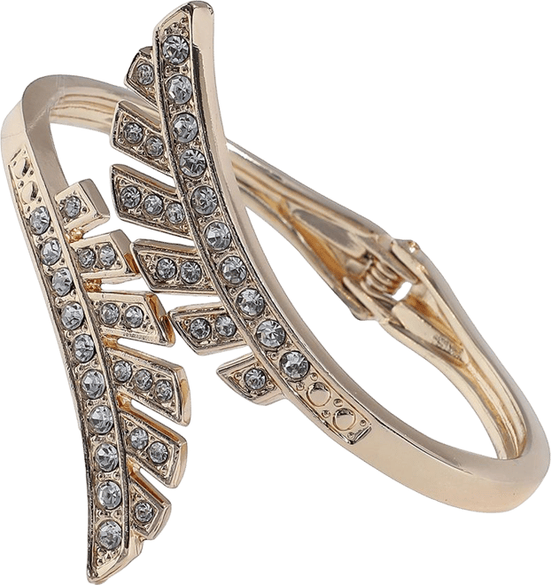 Women's Gold Leaf Wrap Bracelet