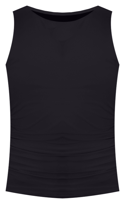 Women's Second Skin Ruched Tank Top