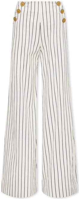 Kingston Striped Wide-Leg Pant