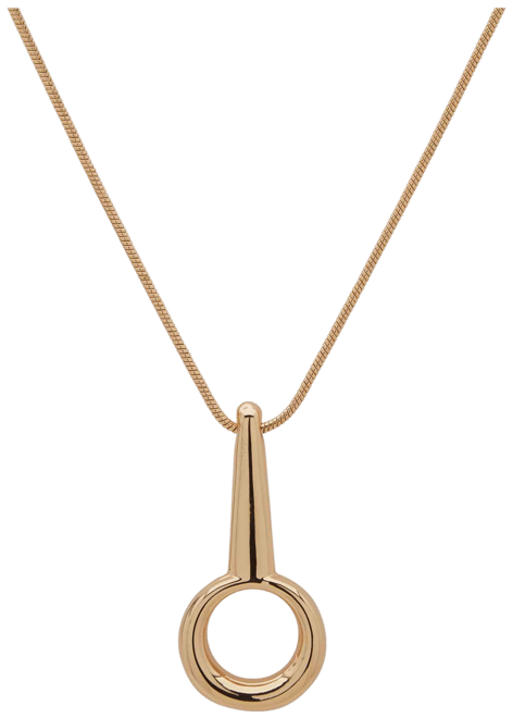 32in Oval Pendant Necklace