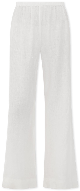 Ivory Linen Anya Pants