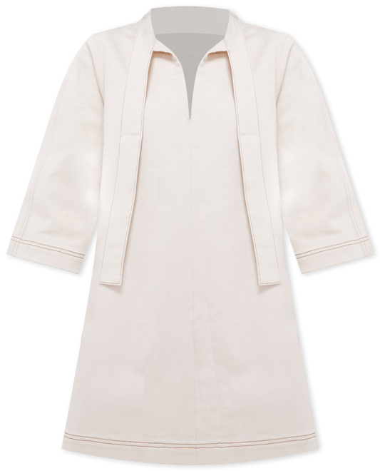 Ecru Denim Marsella Dress