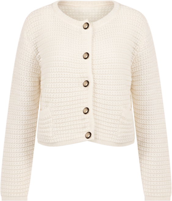 Women's Decket Button Front Cardigan