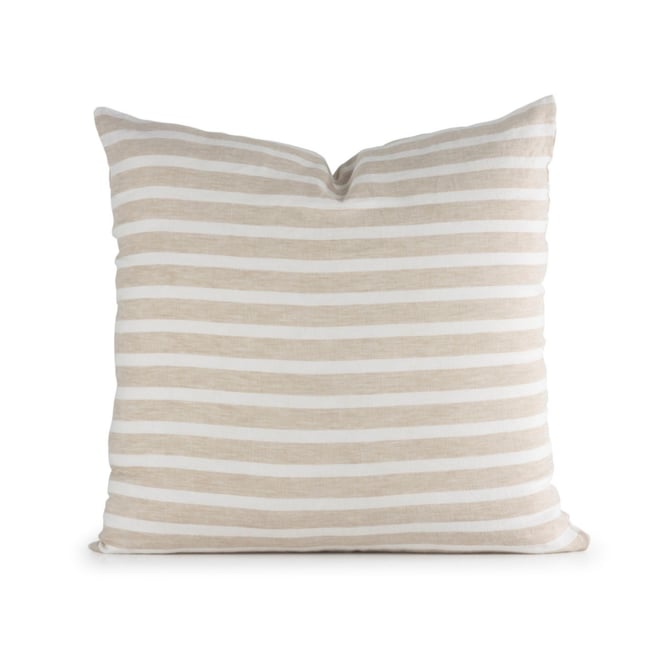 100% French Linen Throw Pillow Sham