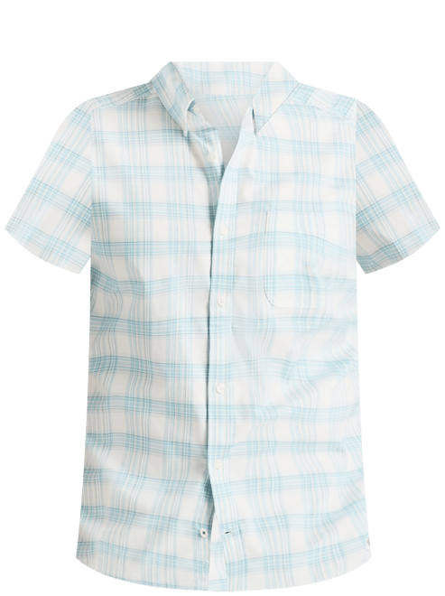 Men's Classic-Fit Plaid Button-Down Oxford Shirt