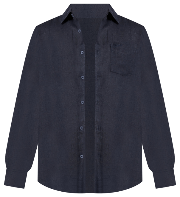 Men's Napa Relaxed-Fit Textured Button-Down Shirt