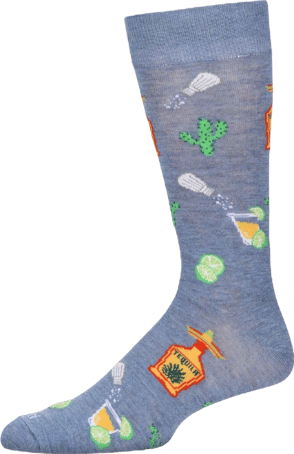 Men's Tequila Lime Crew Socks
