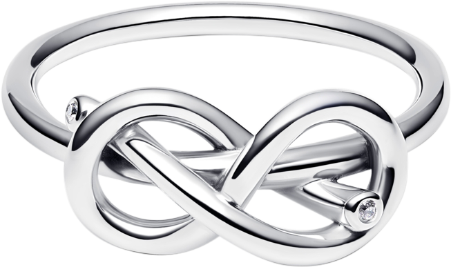 Infinity Knot 14K Gold-Plated Ring