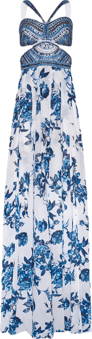 Annistyn Embellished Floral Gown