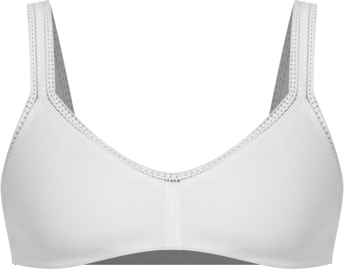 Women's Cabana Cotton Lace-Trim Bralette 010404