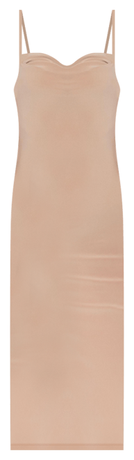 Women's Maxi Cowl Jersey Dress
