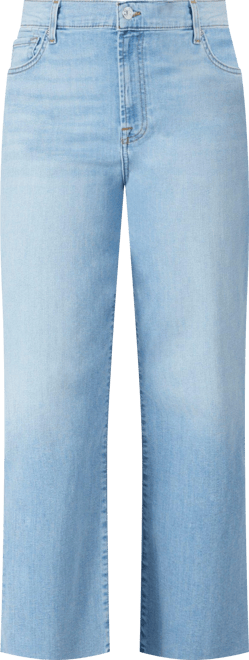 7 For All Mankind Womens Cropped Alexa Jeans