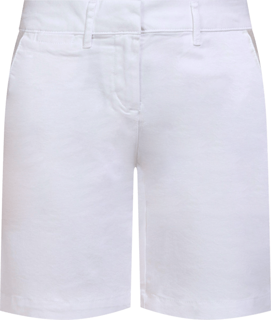 Nautica Womens Solid 9in. Chino Shorts