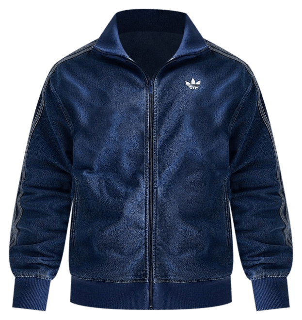 Men's adidas Originals adicolor Firebird Denim Track Top