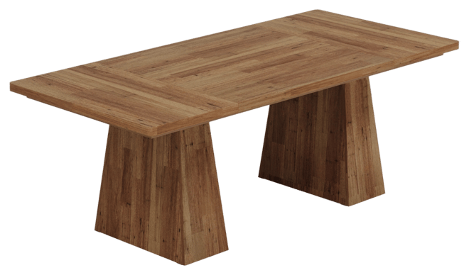 63-Inch Farmhouse Dining Table, Dining Table for 6 People, Wood Rustic Dinner Table, Rectangular Kitchen Table