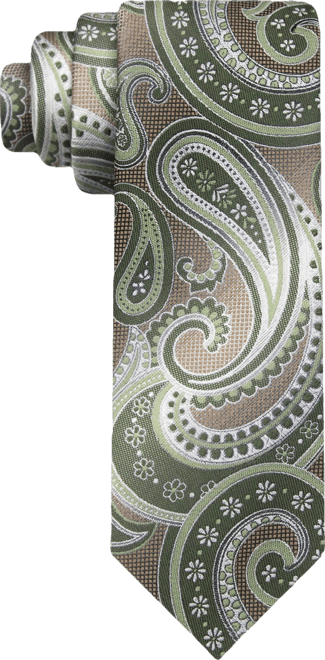 Men's Shadow Paisley Tie