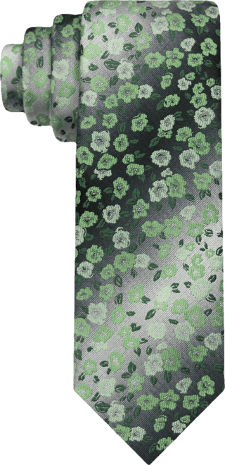 Men's Floral Shadow Tie